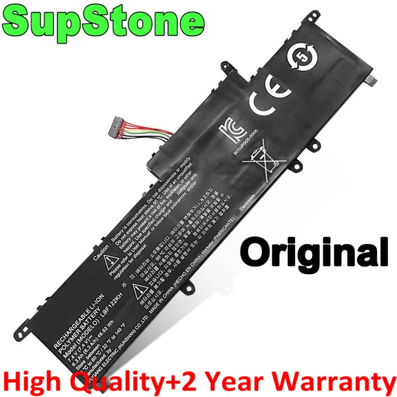 SupStone New LBF122KH Laptop Battery For LG Xnote P330 P210 P220 P210-G.AE21G P210-GE20K P210-GE2PK P210-GE25K P210-GE30K