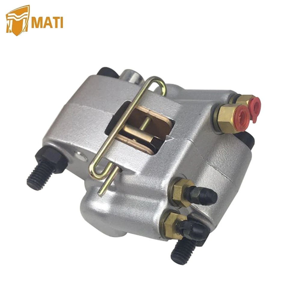 

Mati Rear Brake Caliper Assembly for ATV Polaris Diesel 455 1999-2001 Sportsman 335 400 500 Worker 335 500 with Pads 1910553