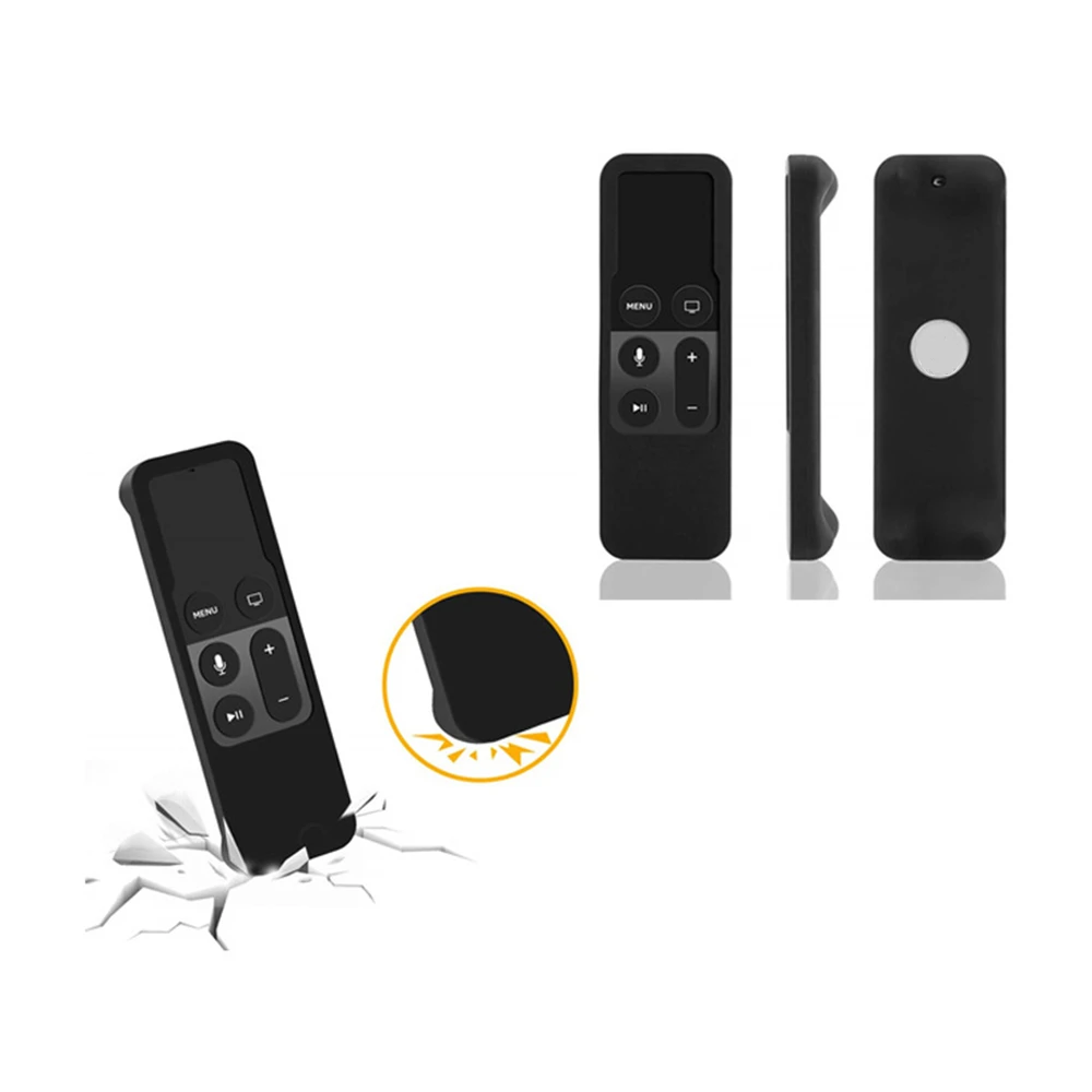 Protective Case For Apple TV 4K 4th Gen  Remote Control Silicone Anti-scratch Remote Control Case Sleeve