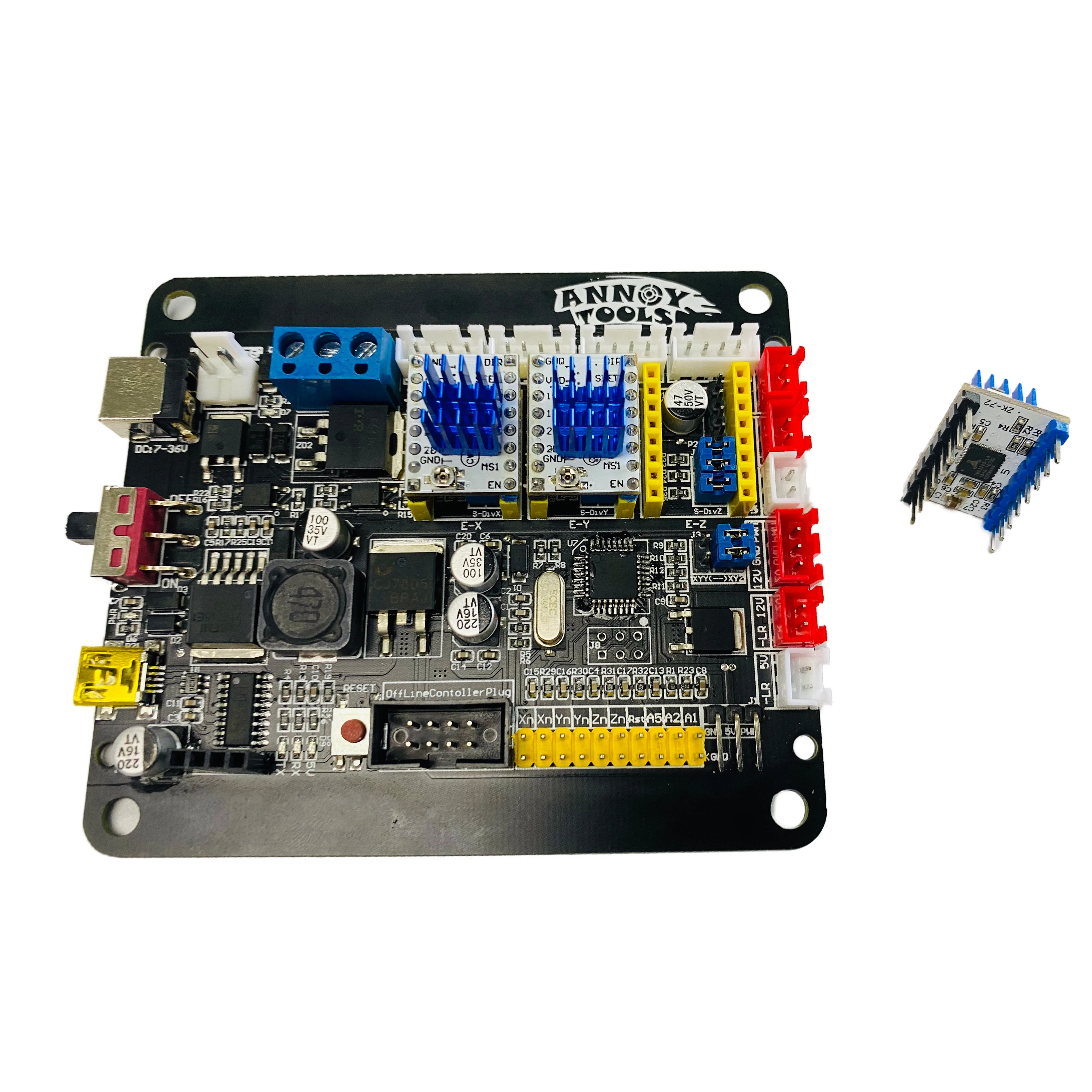CNC3018 GRBL1.1 3axis controller TMC2208 Stepper Motor Driver support Offline for CNC3018 Router Laser engraver
