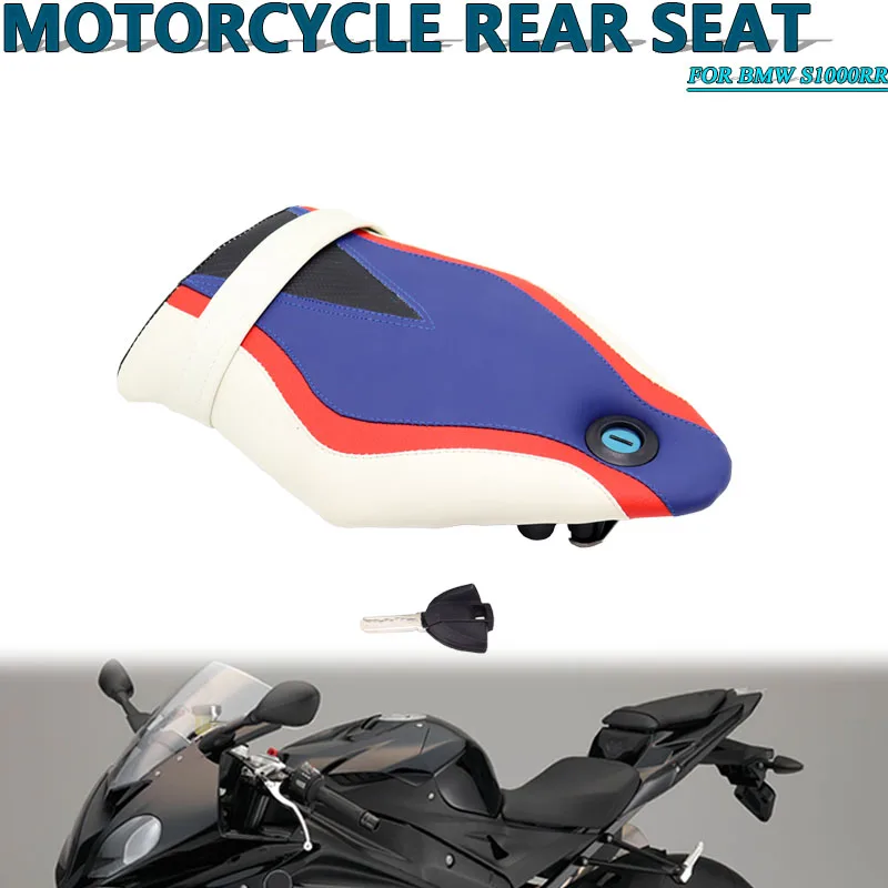 Motorcycle Rear Seat Cushion Customized Color Is Suitable For BMW S1000RR S 1000RR S1000R HP4 2009-2015 2016 2017