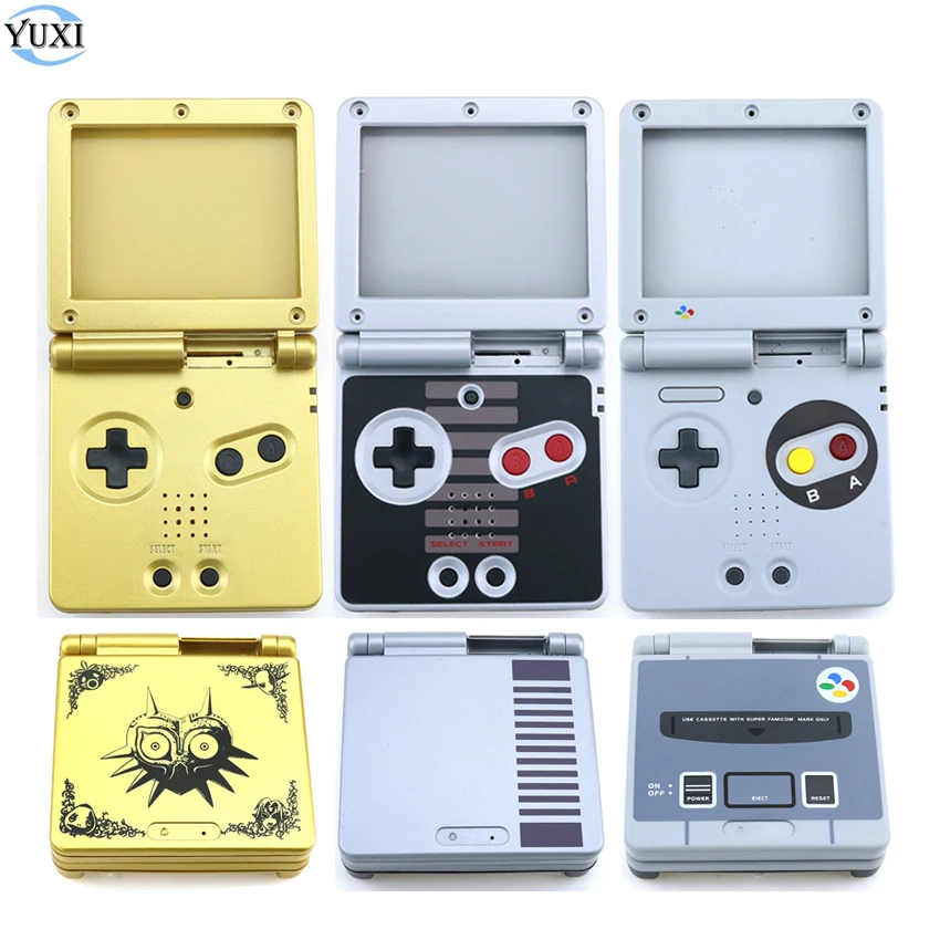 

YuXi For GameBoy Advance SP Classic NES Limited Edition Housing Shell For GBA SP Full Housing Case Replacement Parts