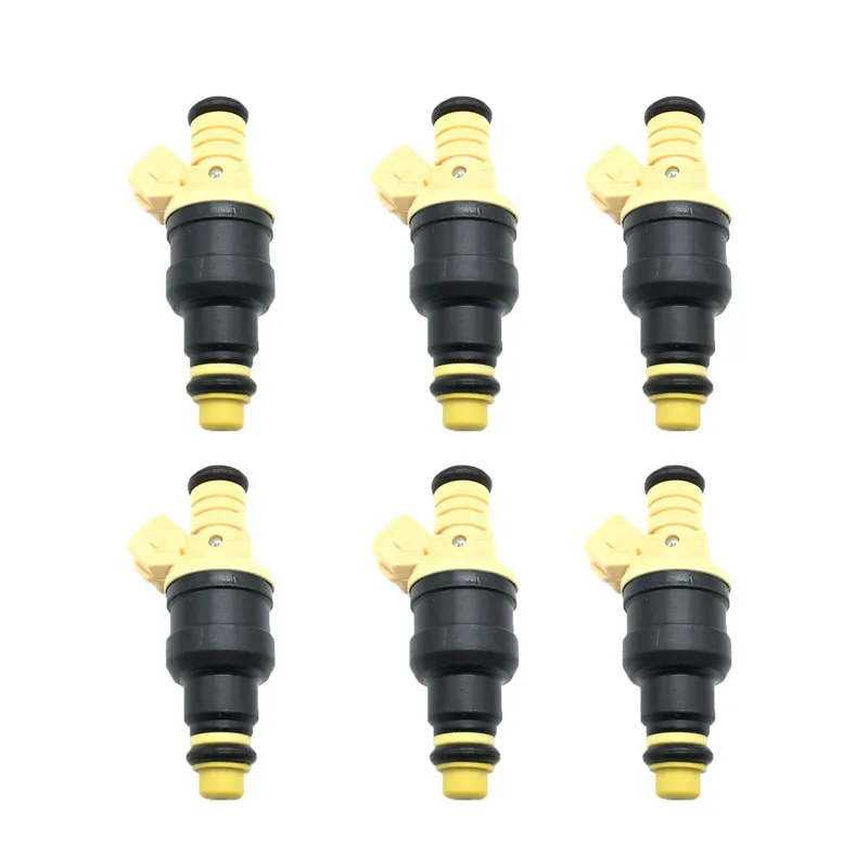 6pcs MOTORCYCLE Fuel Injector Nozzle 0280150210 For BMW K75 K1100 K1200 1985-1996 #0 280 150 210 13641284408 13641460450