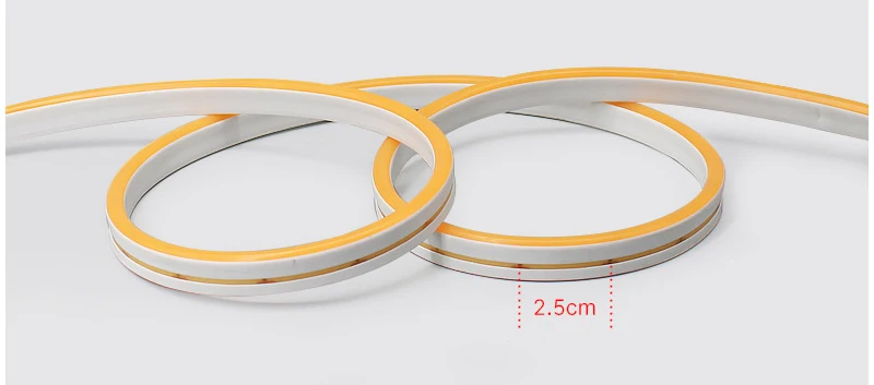6mm Flexible LED Neon Strip Light With Power Adapter Touch Dimmer Hand Sweep PIR Motion Sensor Switch Set
