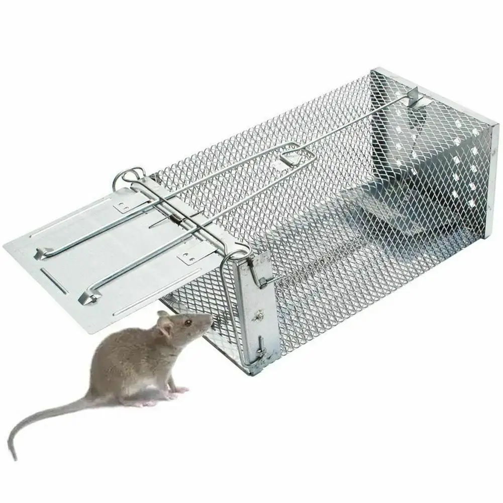 1Pc Reusable Mouse Trap No Kill Rats Cage Mousetrap Smart Mouse Trap For Mice Catcher Automatic Rat Traps Animal Pet Control