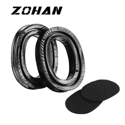 ZOHAN-Paire de coussinets d'oreille en gel de pton, pour cache-oreilles Peltor 3M, kit de remplacement pour la protection des défenseurs des oreilles