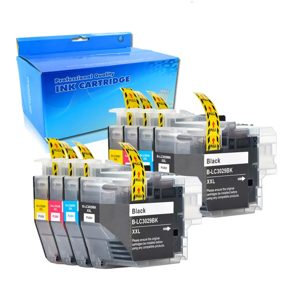 

8PK LC3029 Ink Cartridges Compatible for Brother MFC-J5830DW MFC-J5830DW 6535DW