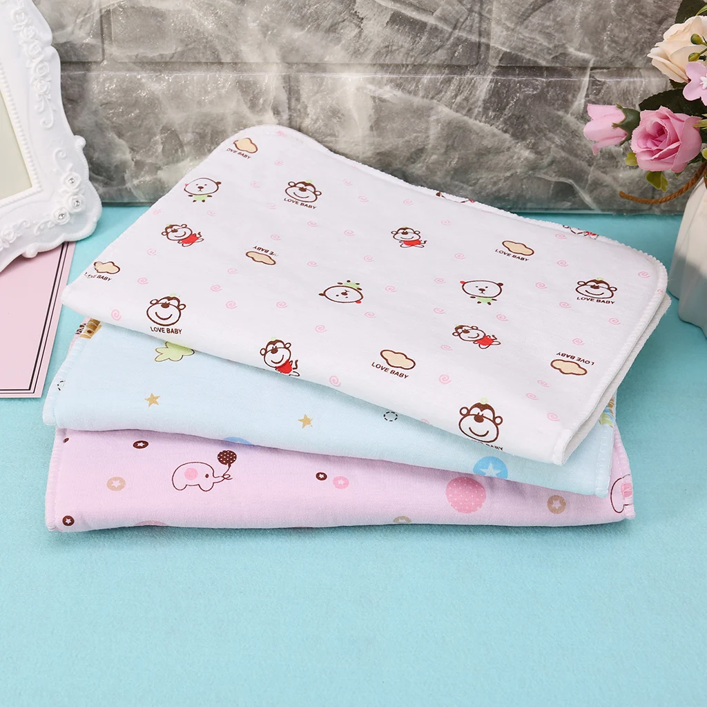 Baby Changing Pad Reusable Waterproof Stroller Diaper Folding Soft Mat Washable