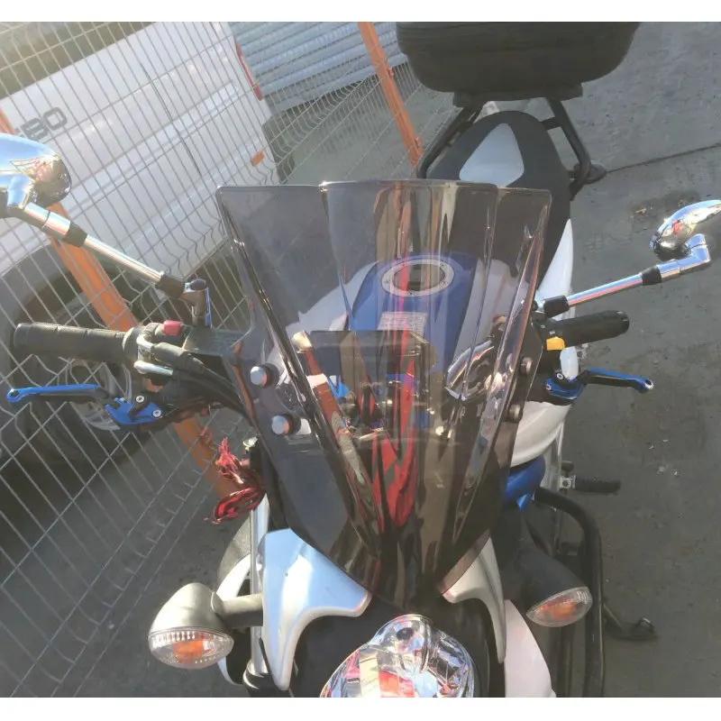 Windscreen For Suzuki SV650 SV 650 Gixxer 250 Gladius 650 SFV650 400 SFV400 Screen Windshield Bracket 7/8\