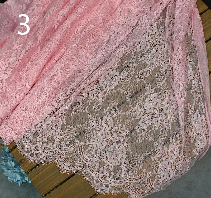 42 Colors Dress Making Chantilly Lace Fabric 2021 NEW 1 Piece 150x300CM