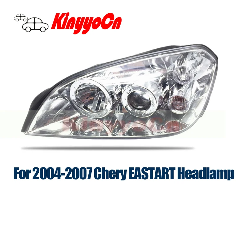 Kinyyocn For Chery EASTART 2004 05 06 2007 Head Light Head Lamp Headlight Headlamp Front Light Front Lamp