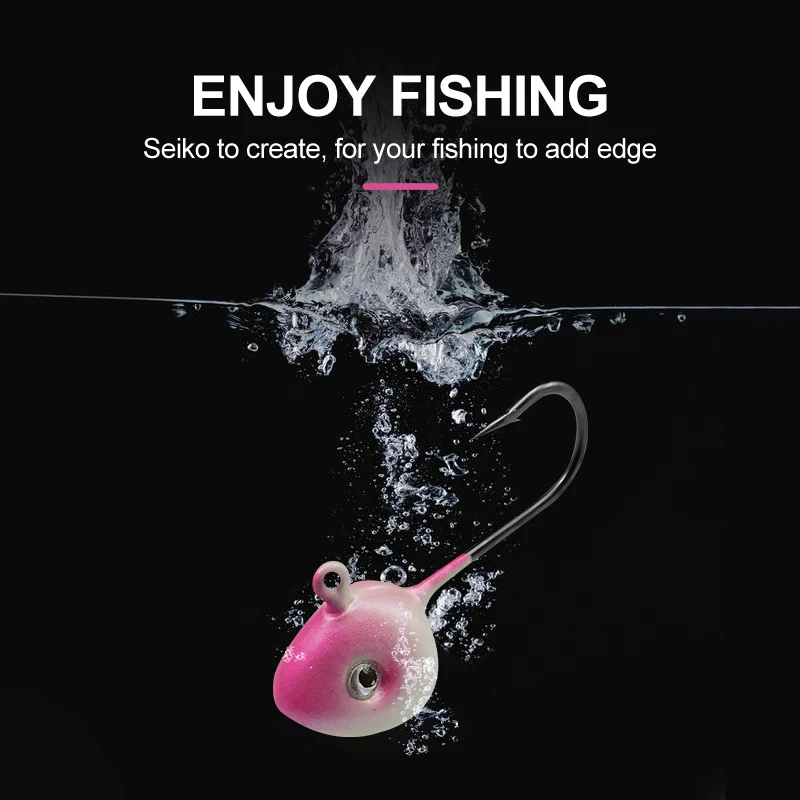 Anzuelos Jig Head ESFISHING – para vinilo de pesca deportiva - imagen 5