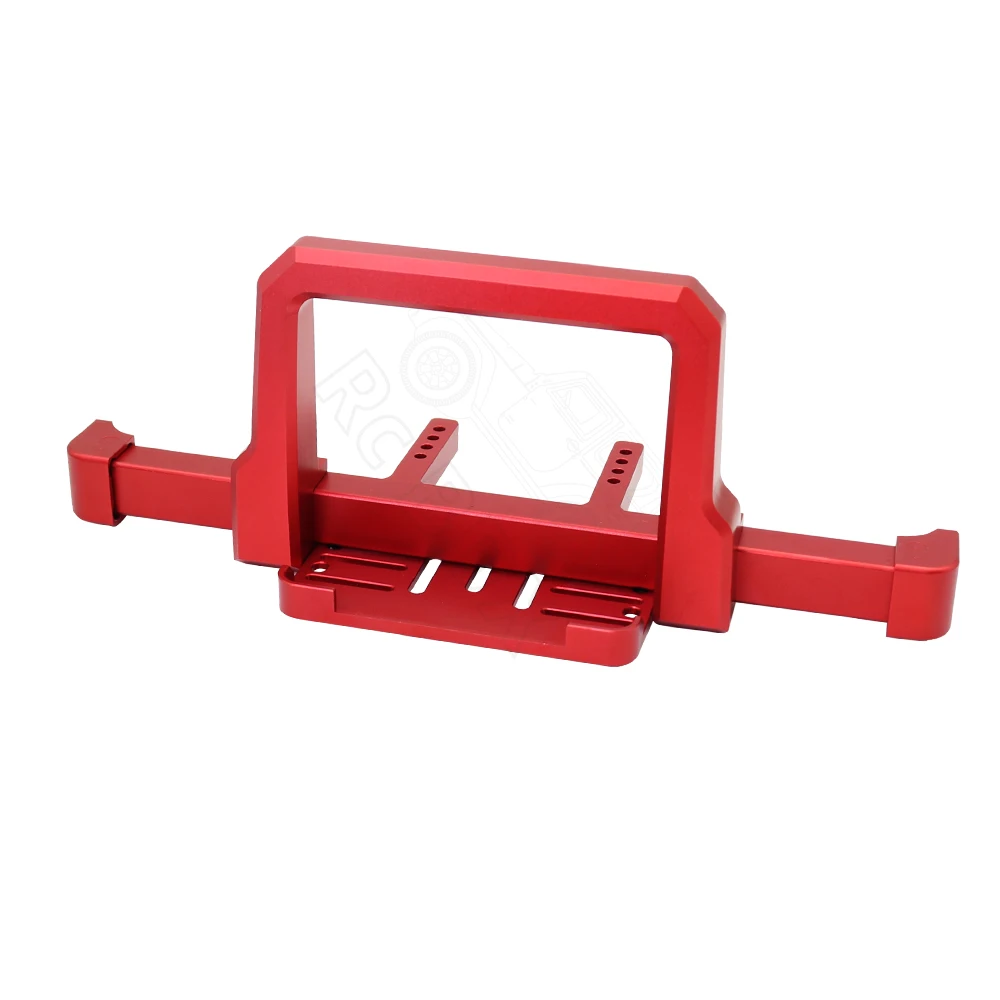 Aluminiumlegierung 1/10 RC Car TRX4 Classic Metall Frontstoßstange mit Heckstoßstange für 1/10 RC Crawler TRX-4 Upgrade-Teile
