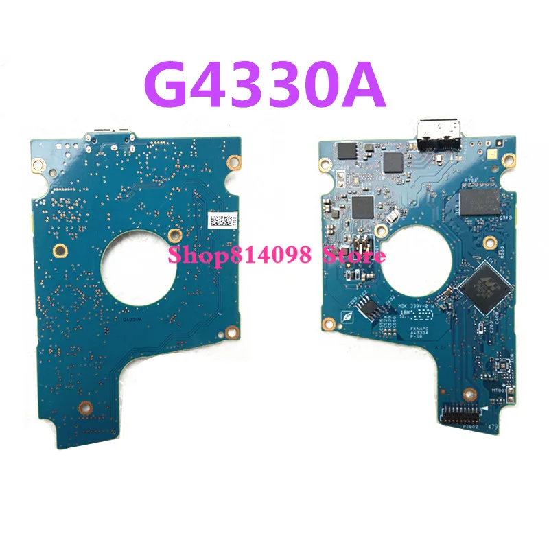 hard drive PCB controller G4330A for Toshiba 2.5 inch USB 3.0 hdd data recovery hard drive repair MQ04UBF100 MQ04UBD200