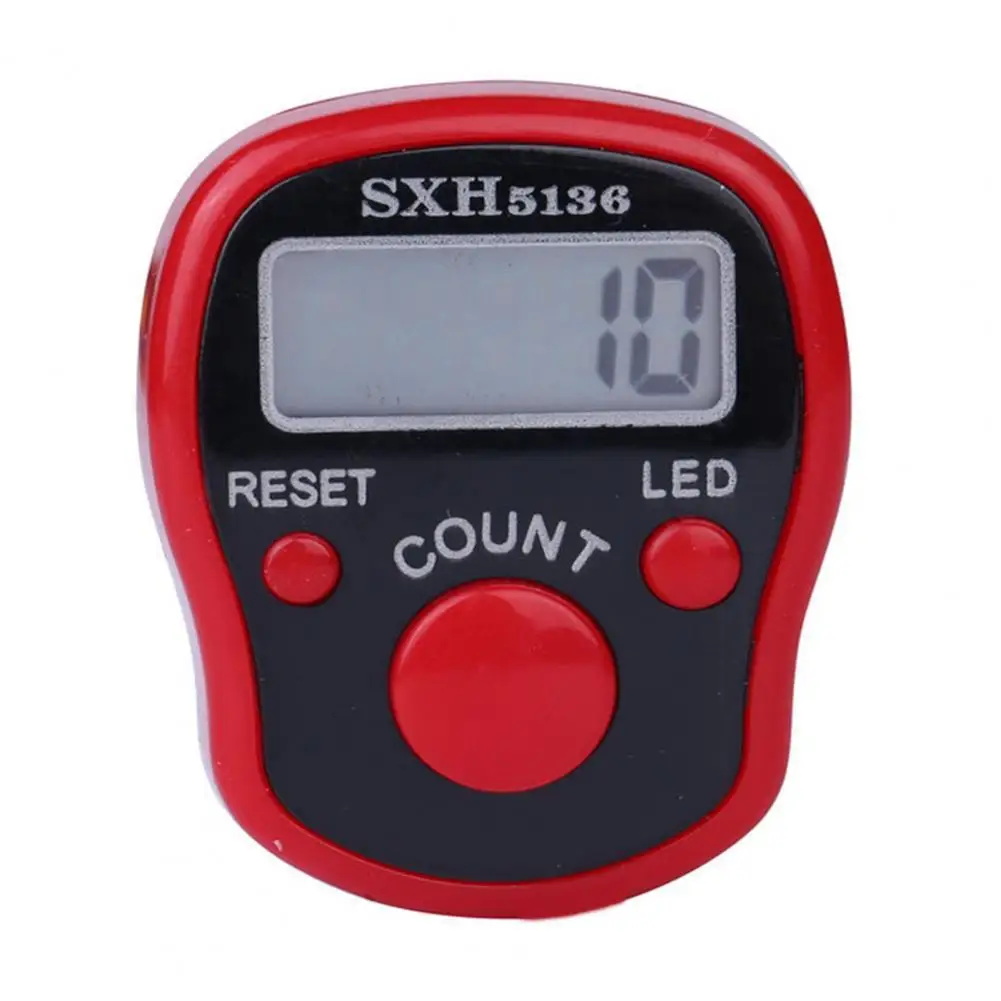 Electronic Counter High Sensitivity Mini Screen Plastic Digital 5 Digit Hand Tally Counter for Home