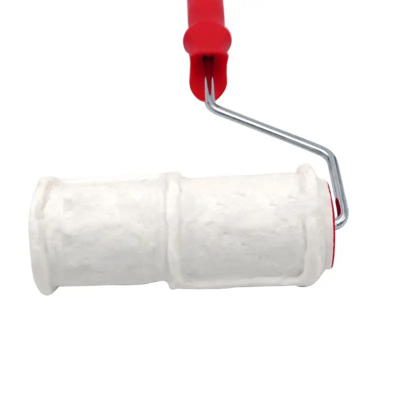 Pattern Paint Roller Polyurethane Tool Environmental Protection Stamp Painting Decorative Cylinder Tools Imitate Stone for Wall