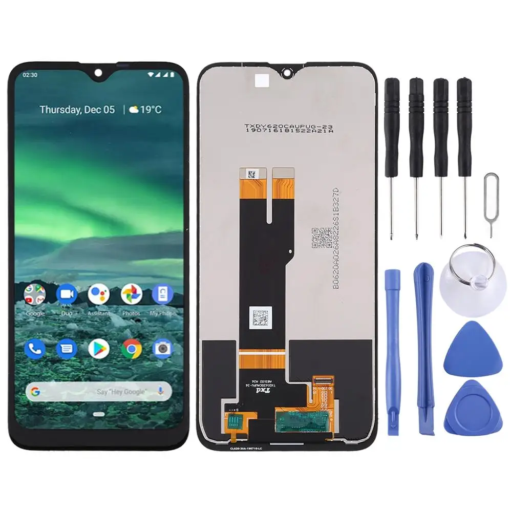 

LCD Screen and Digitizer Full Assembly for Nokia 2.3(Black)