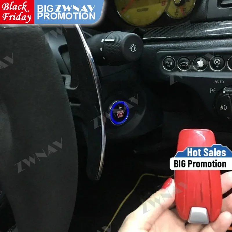 Auto One Click Start Smart Car Key For OEM Ferrari 430 458 Inductive Automatic Lock&Unlocking