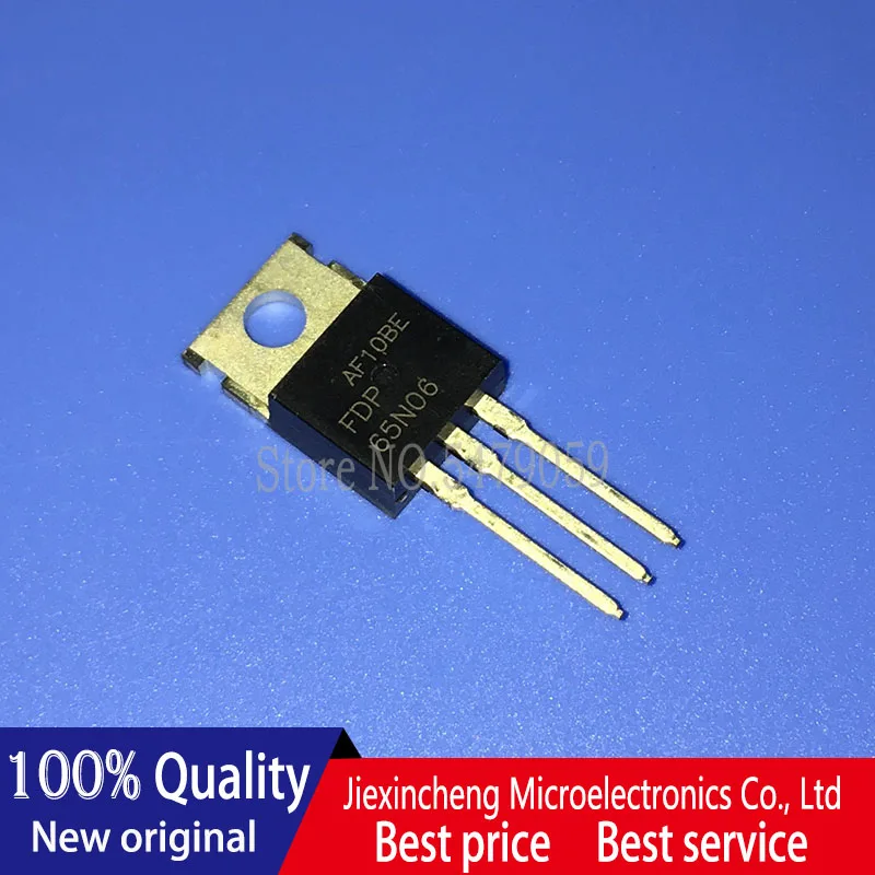 10 قطعة FDP65N06 65N06 TO220 جديد الأصلي