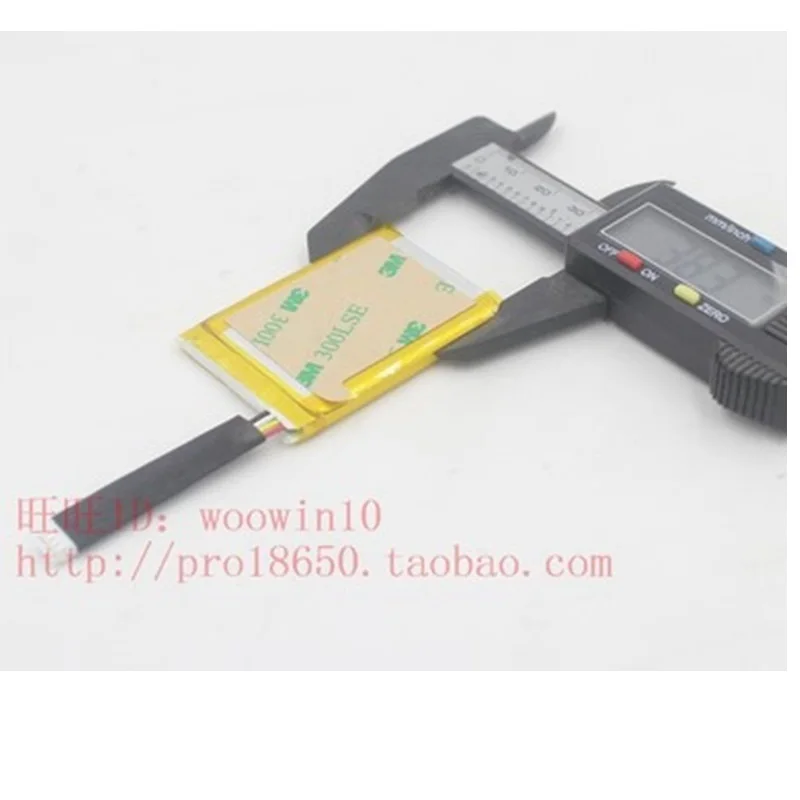 Bateria nova para jbl clip 2,3, 3an, 3 reprodutor de areia li-polímero recarregável substituição do bloco 3.7v p044052, gsp383555, L0721-LF