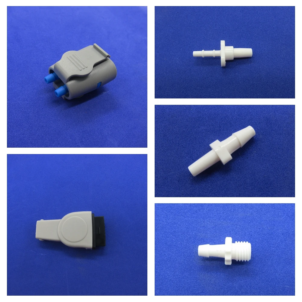 

Free shipping Quick gas connector for nibp cuff and patient monitor BP hose 5pcs packing LC10 LC11 LC12 LC13 LC14