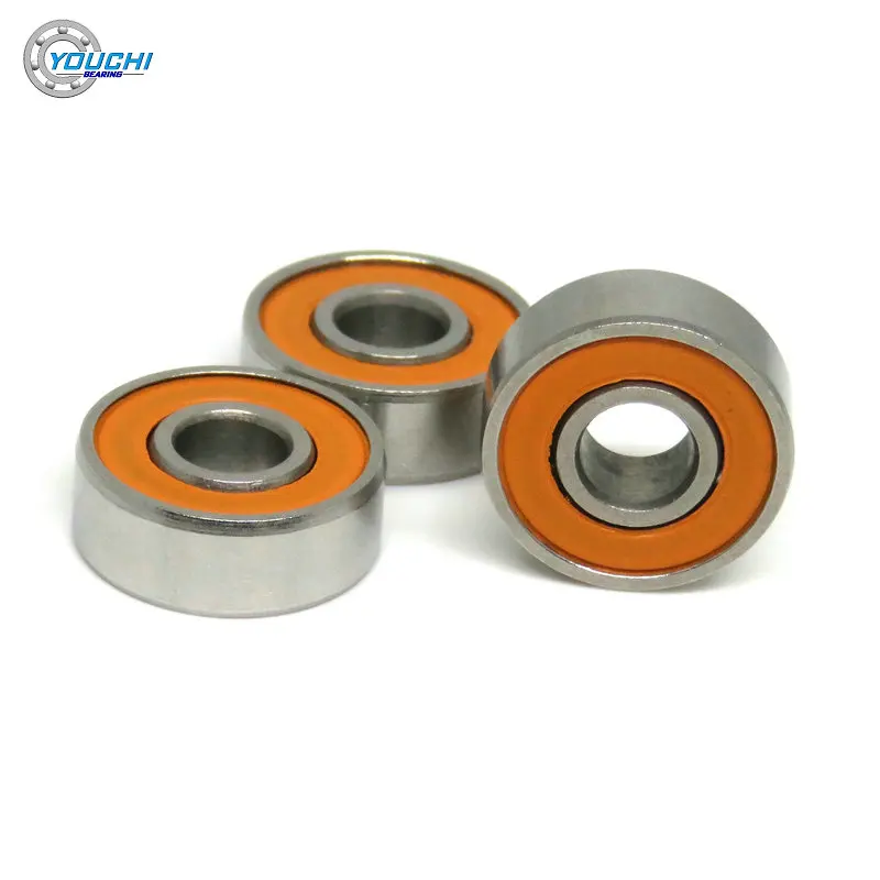 Youchi 10pcs 4x11x4mm S694 2RS Hybrid Ceramic Bearings 694 RS S694C S694RS 4*11*4 ABEC-7 Miniature Reel Ceramic Bearing