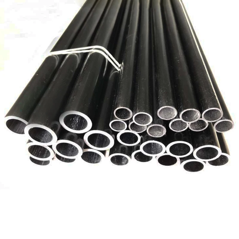 2PCS Carbon Fiber Tube 2mm 3mm 4 5 6 7 8 10 11 12 14 16 18 19 20 22 25mm Hollow Rod for RC Plane DIY Quadcopter Arm Length 500mm