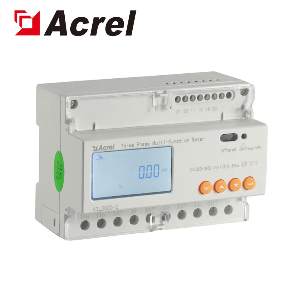 

Acrel ADL3000-E three phase din rail energy meter/3 phase energy meter rs485/3 phase din rail energy meter