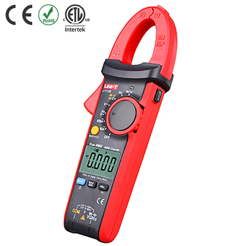 UNI-T Digital Clamp Meter Auto Range 6000 Counts DC/AC Current Voltage NCV 600A 1000V Capacitance Tester UT216A UT216B UT216C