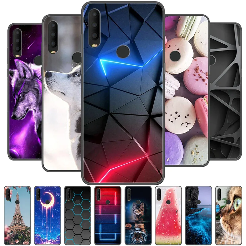 For Coque Alcatel 3X 2019 Case Silicon Back Cover Phone Case For Alcatel 3 X 3X 2019 Cases Soft bumper Funda 3X 2019 5048Y Bag