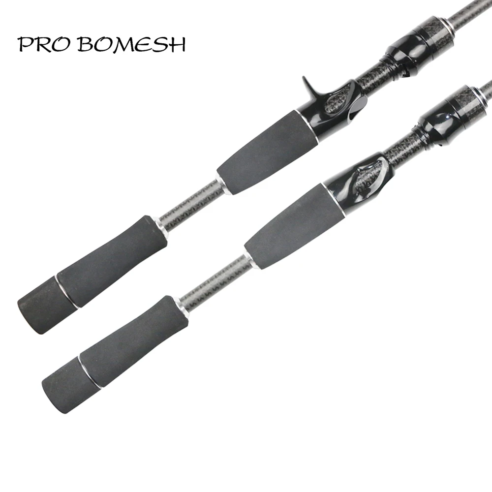 Pro Bomesh 1Set 51.2g 53g Kevlar Cross Wrap Inserted Tube Spinning Casting EVA Handle Kit DIY Fishing Rod Pole Accessory Repair