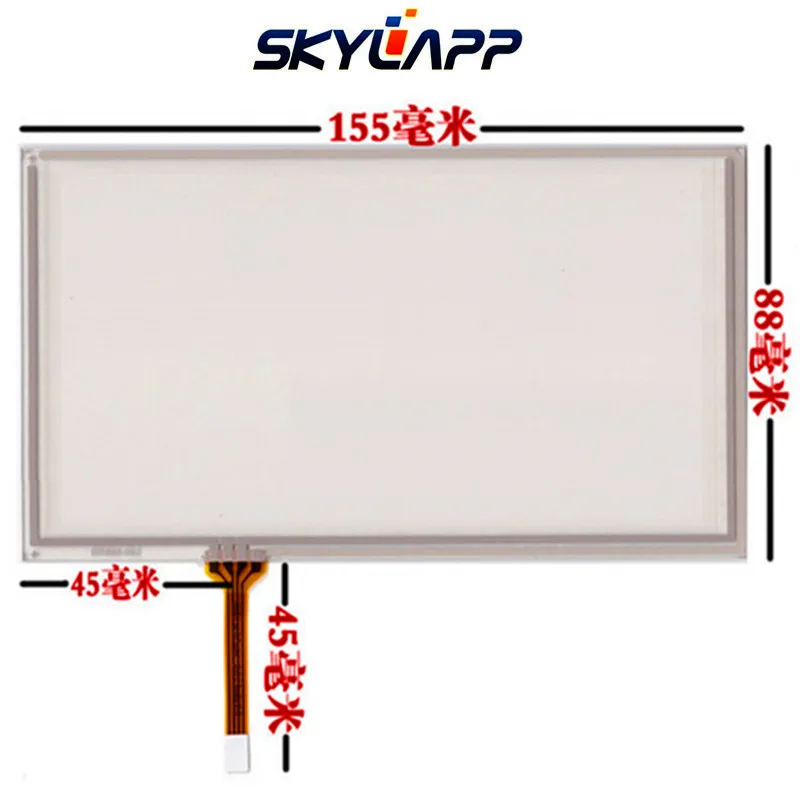 6.2''Inch TouchScreen For HSD062idw1-a20 A00 155mm*88mm Resistance Handwritten Touch Panel Screen Glass Digitizer Free Shipping