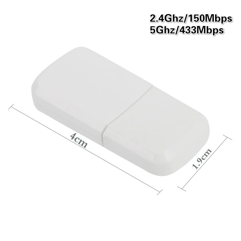 Adaptador wifi 802.11AC 8811cu, adaptador inalámbrico de 5 ghz para tableta android, tarjeta wifi usb, adaptador wifi 600Mbps