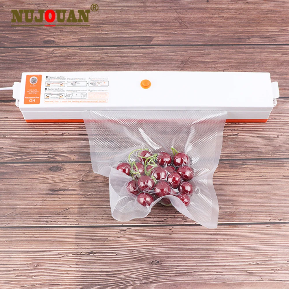 Vacuum Food Sealer Automatic Commercial Household Kitchen Food Vacuum Sealer Packaging Machine Portable Saver Bag Tool 220V/110V