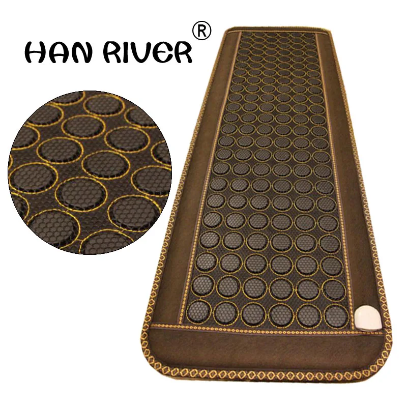 50 * 150 cm jade germanium stone ms tomalin electric heating cushion sofa cushion jade massage cushion stone needle care