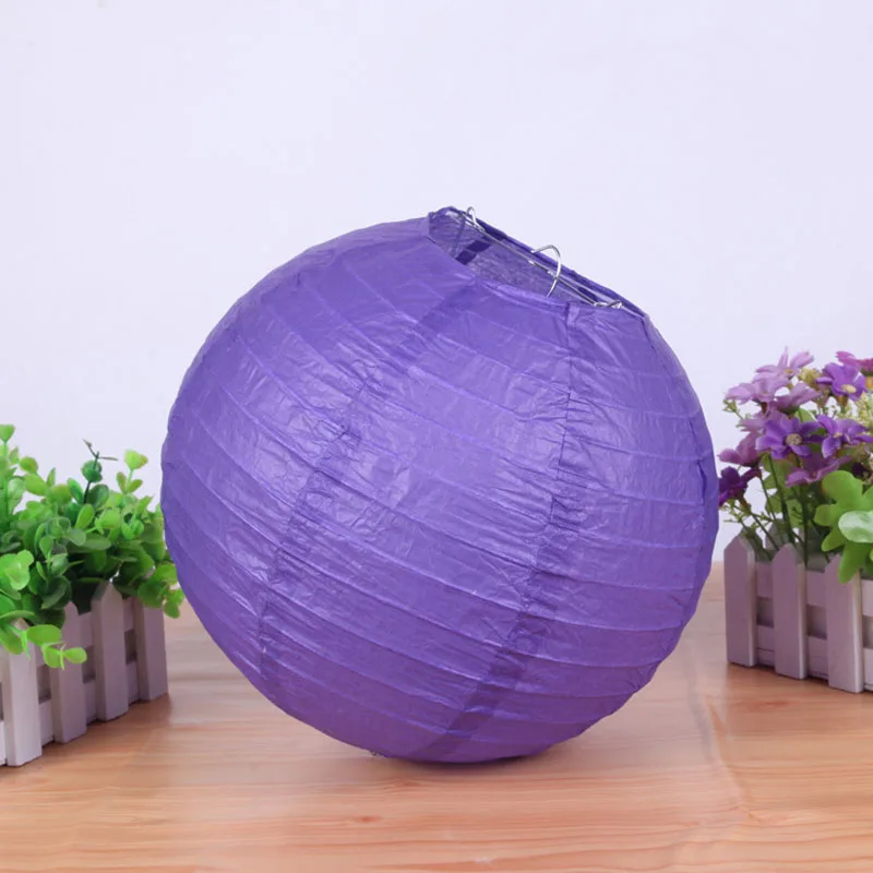 DIY Lampion Hanging Home Decoration Supplies 4/8/12/16 Inch White Chinese Paper Lanterns Ball Wedding Happy Birthday Party Decor view 6