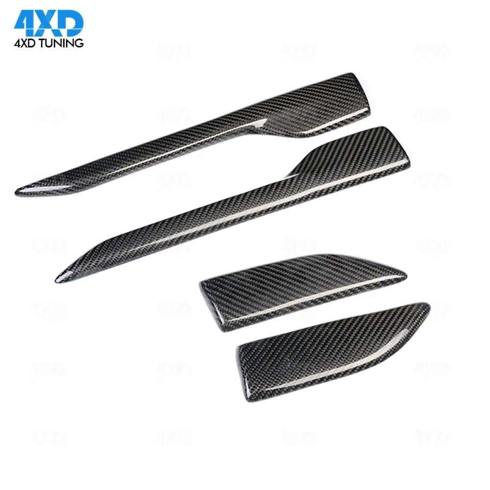 Carbon Fender light trim For Land Rover Range Rover Evoque side air vent Exterior fender front door 2012 2013 2014 2015 2016