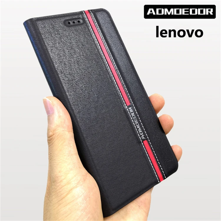 lenovo z5s a5 s5 k9 a6 k5 note 2018 play z6 pro s90 Case Leather flip cover for lenovo z6 lite back cases Wallet Style Stand