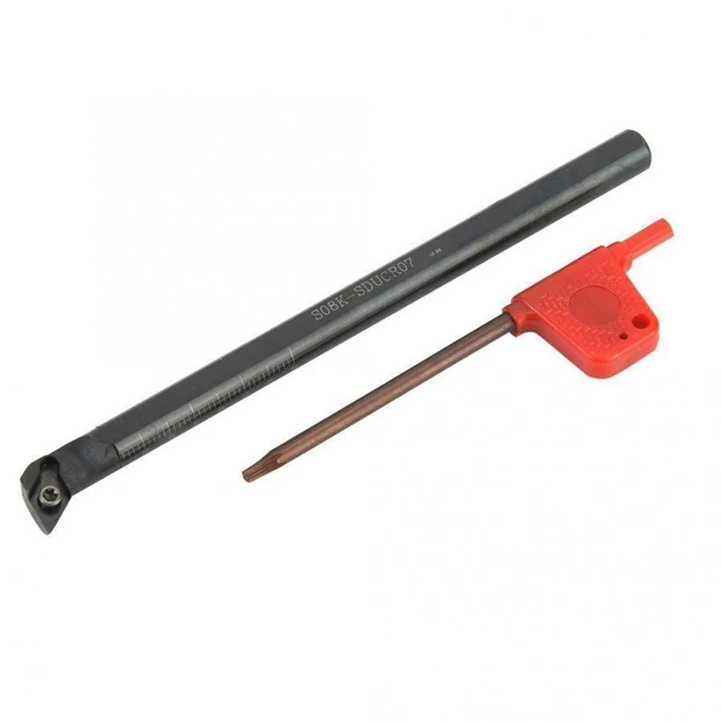 Ferramenta de torno cnc 1 peça, s32t, sducr11, sducl11, suporte de giro interno dcmt11t3