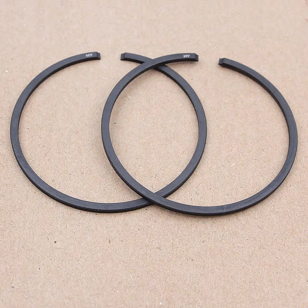 52mm x 1.5mm Piston Rings for Husqvarna 272 272K 272XP 281 282 285 480 181 Chainsaw Replacement Spare Part 2PCS