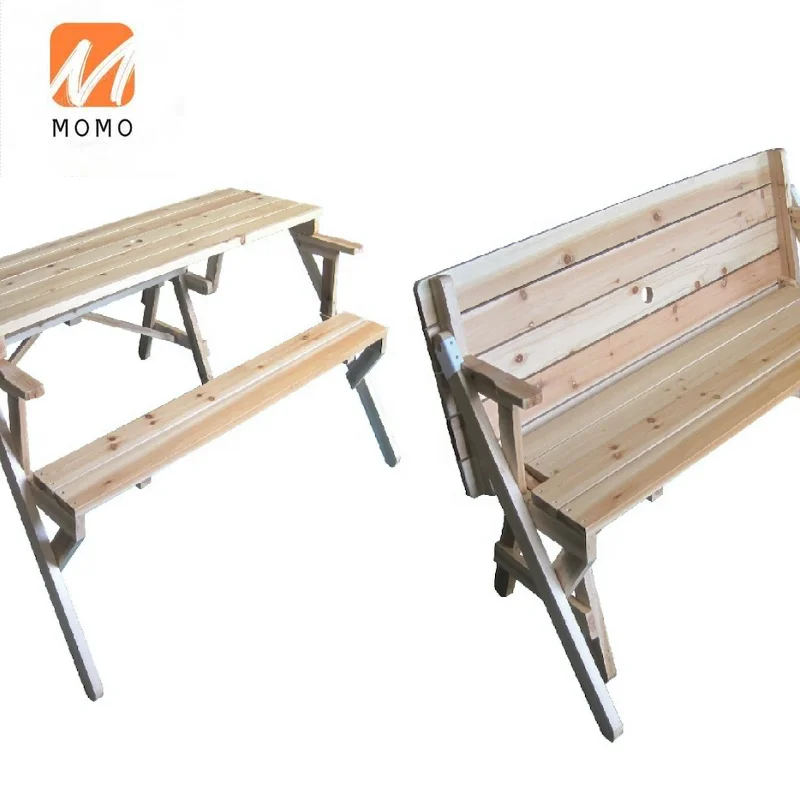 

Picnic Table Camping Folding Table&Chair Wood Garden Bench High Quality and Durable