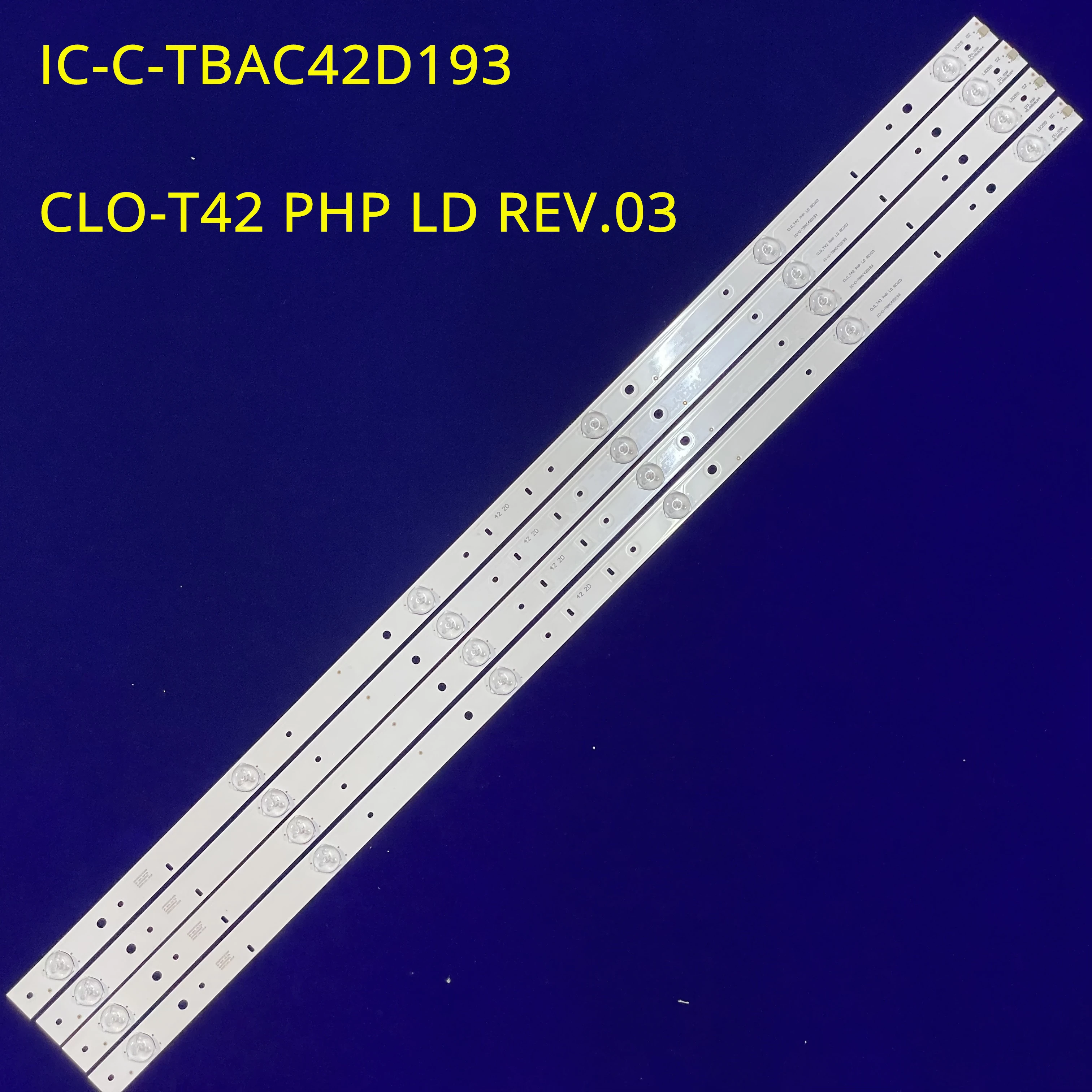 

LED Backlight Strip for PHILIPS255 IC-C-TBAC420193 CLO_T42 PHP LD REV0.3 42PFL3188H/12 TPT420H2