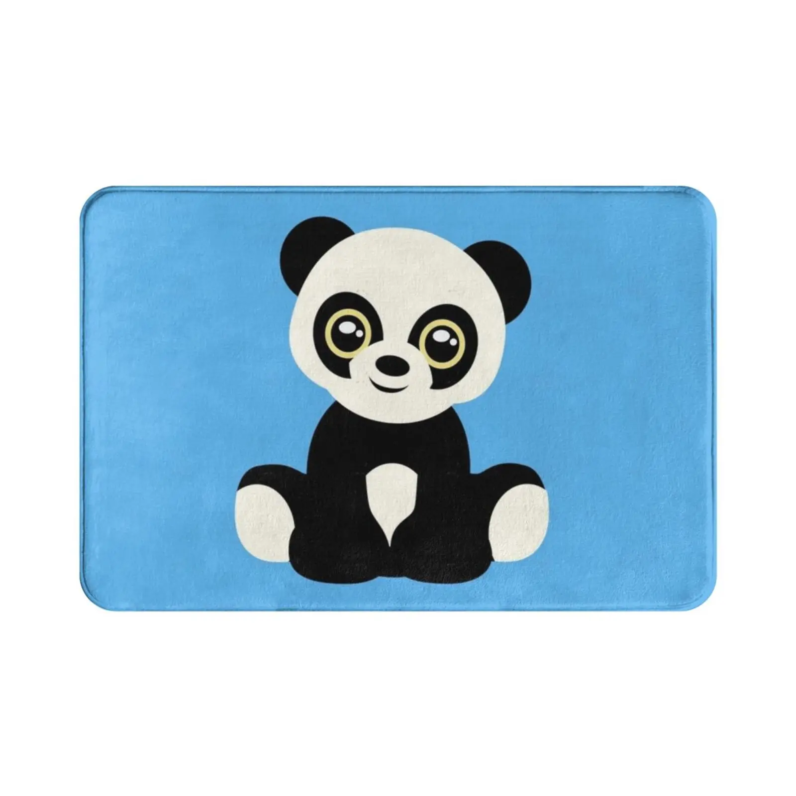 Funny Little Panda Carpet Mat Rug Cushion Soft Panda Lazy Panda Little Panda Panda Panda Mom Panda Dad Panda Lover