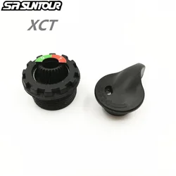 SR Suntour XCT Bike Front Fork Damper Mechanical Lock Base Damping Rod Lockout Cover MTB Mountain Bike Fork Repair Parts
