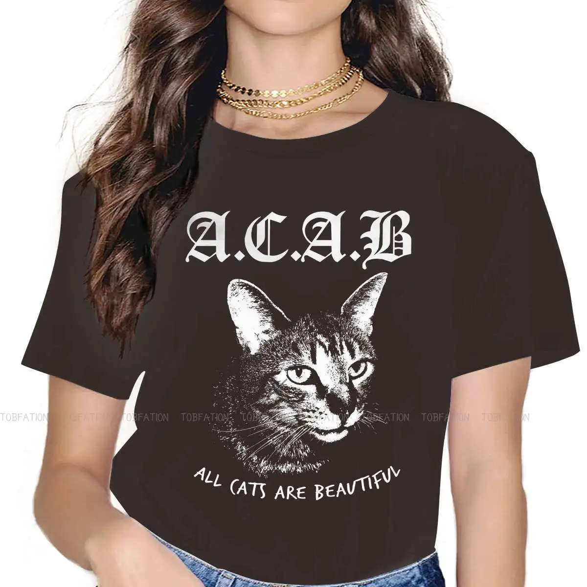 Street Cats 100% Cotton TShirts ACAB  Essential Personalize T Shirt New Trend Clothing