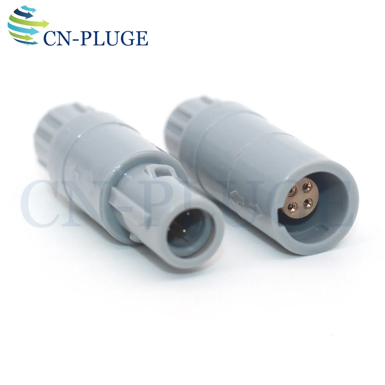 M14 PAG/PRG 4-PIN Medical Plastic Male/Female Connector Power Cable Connector