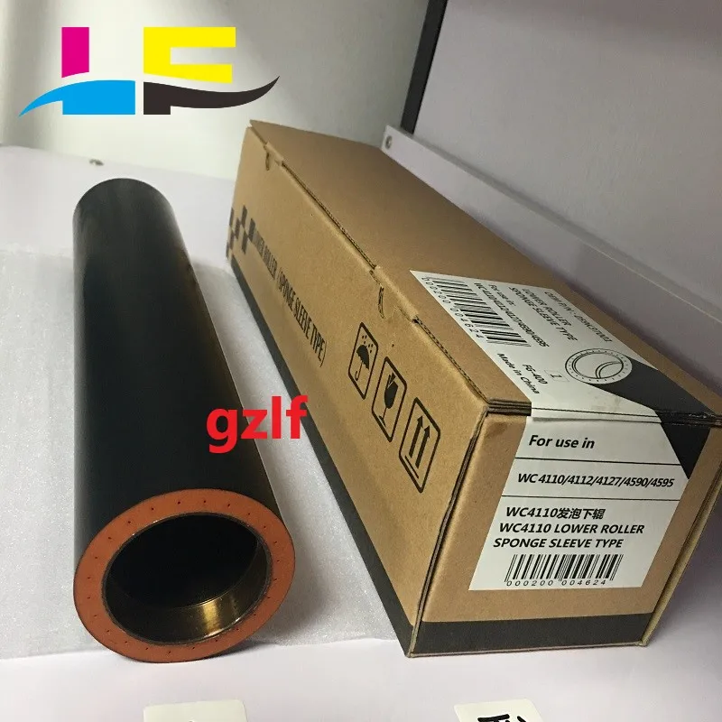 original sponge lower Pressure roller forXEROX DC 4110 DC900 1100 4112 4127 4595 4590 lower sleeved