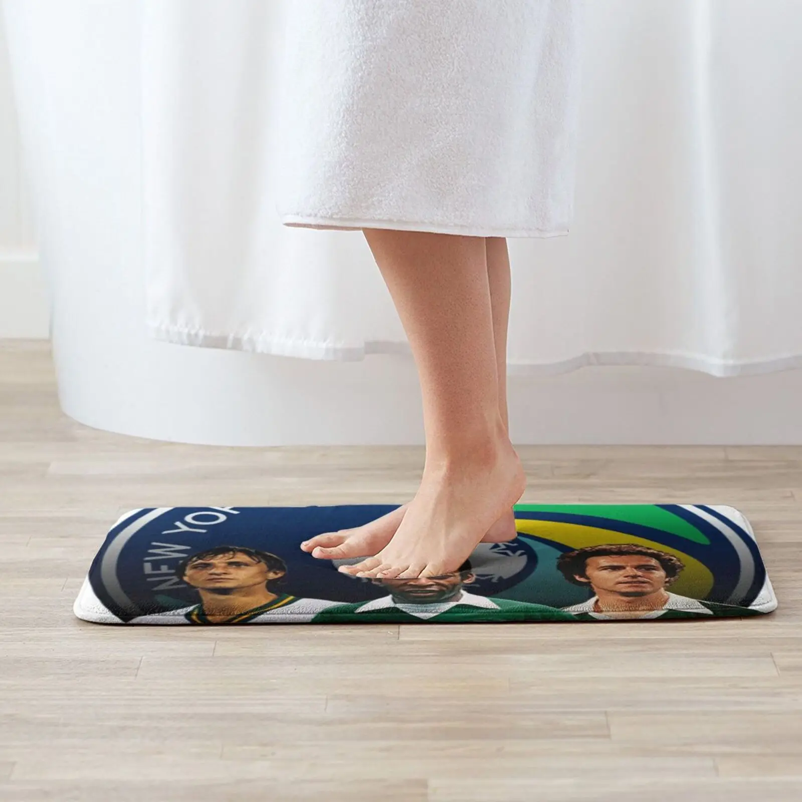 The Legendary New York Cosmos Football Soft Cushion Home Carpet Door Mat Car Rug New York Ny Cosmos Pelé Cruijff Cruyff