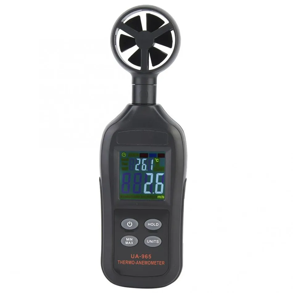 

UA965 Anemometer High Precision Digital Air Volume Mini Wind Meter Handheld