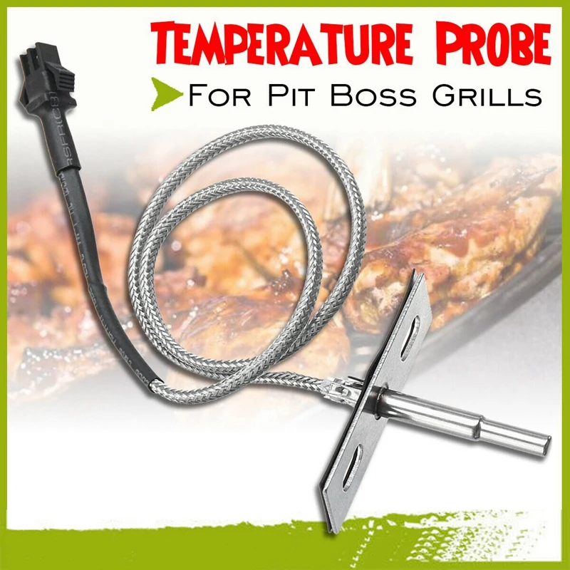 เปลี่ยนอุณหภูมิ Probe Sensor สำหรับ Pit Boss Pellet Grills และผู้สูบบุหรี่